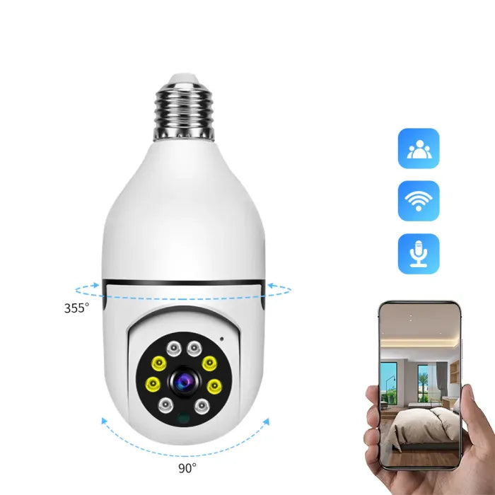 Homeilya™ Night Vision Wireless Bulb Camera
