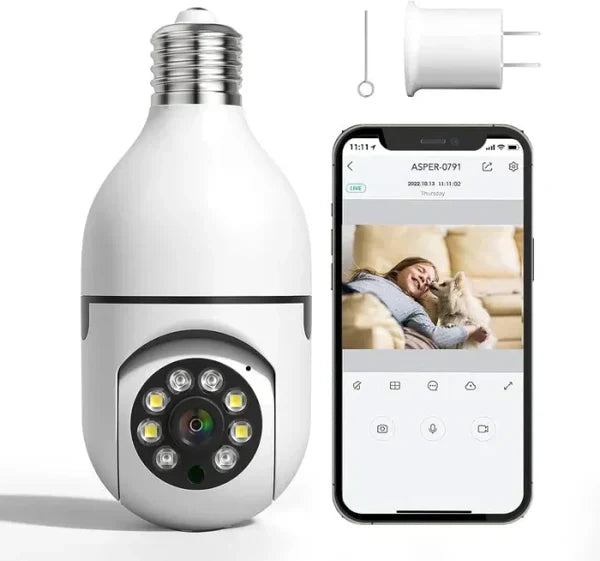 Homeilya™ Night Vision Wireless Bulb Camera