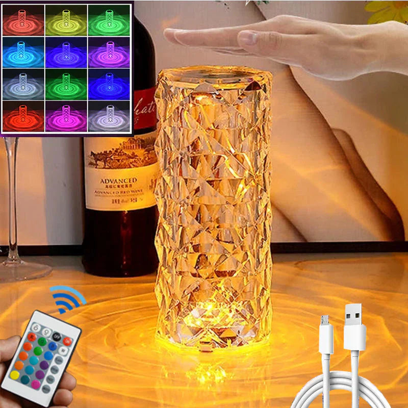 Homeilya™LED Crystal Table Lamp