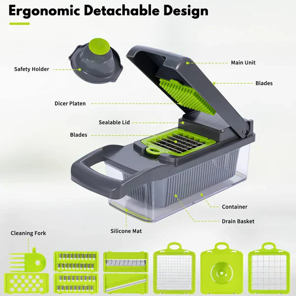 Homeilya™ Multifunctional Vegetable Slicer